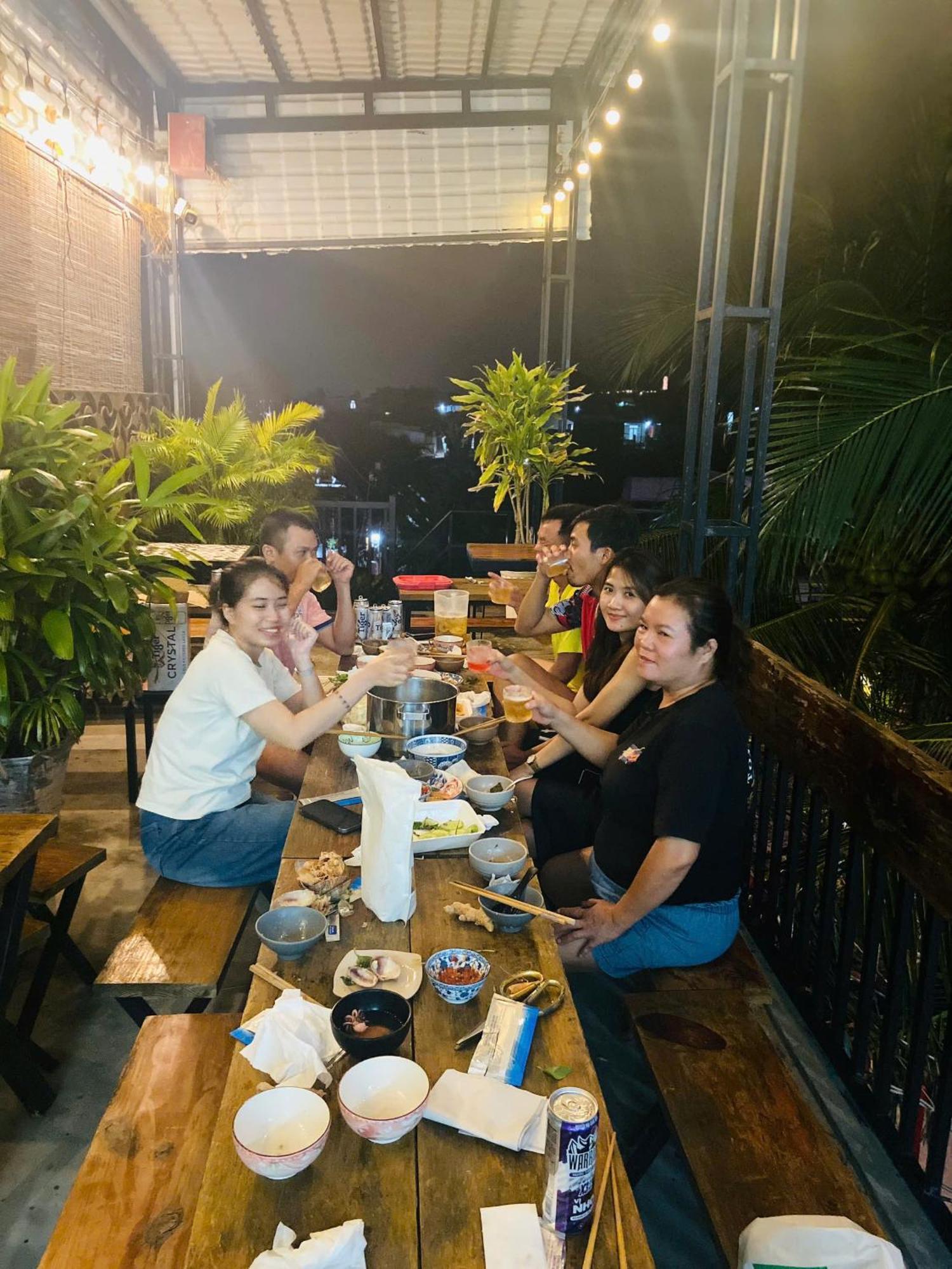 Gio Homestay And Coffee Ap Khanh Phuoc Esterno foto